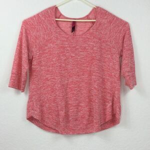 Pure Energy Pink 3/4 sleeve‎ sweater Women Size 3